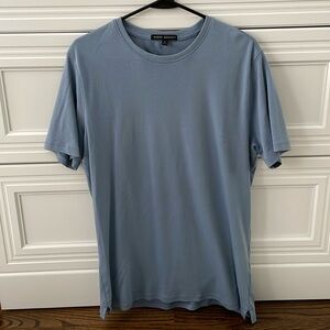 Robert Barakett Men's Short Sleeve Tee in Dusty Blue